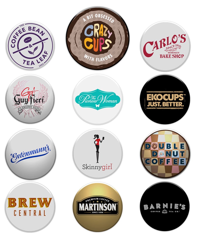 Crazy Cups Perfect Samplers Dark Roast Coffee Pods Variety Pack Sampler, Assortment Of Extra Bold Single Serve Pods For K Cup Brewers, 50 Count - Image 3